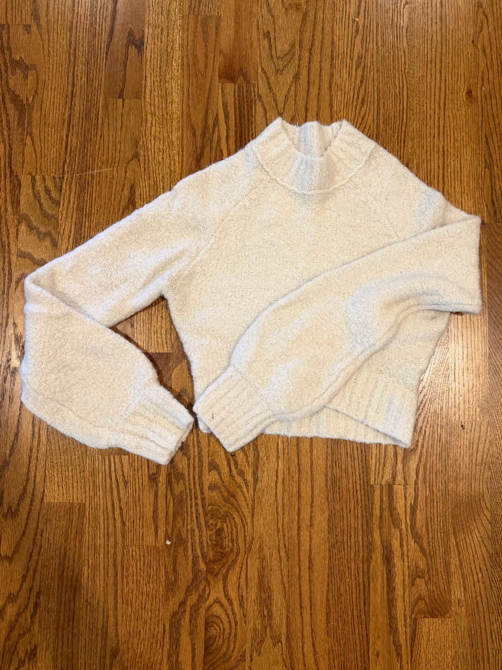 Cropped Cream Urban Outfitters Sweater